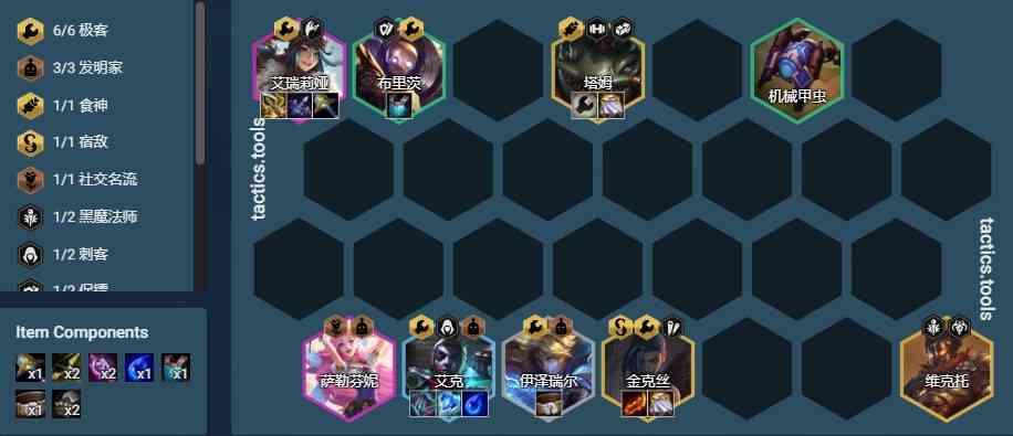 云顶之弈S6.5：总结一下目前刀妹的6套变阵阵容