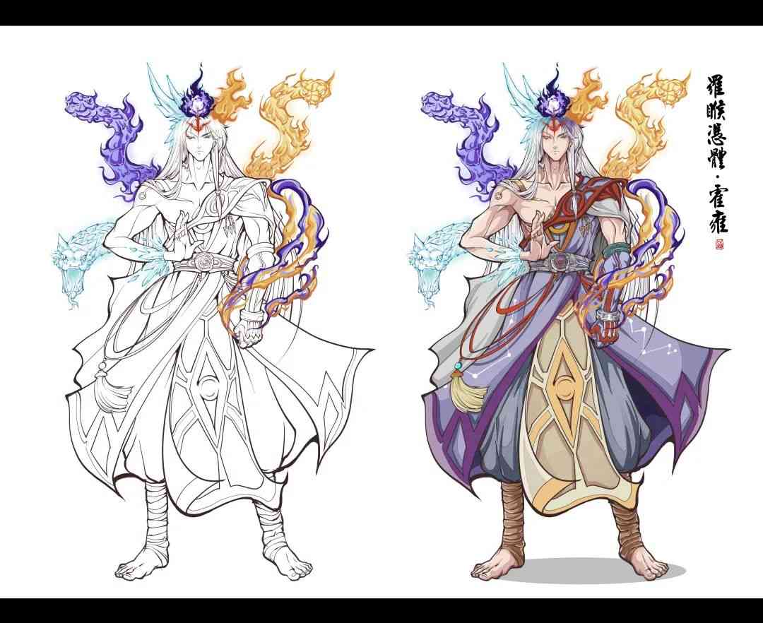 皮肤设计 | 莲花仙子还是虎耳侠客，少侠你选哪一个？