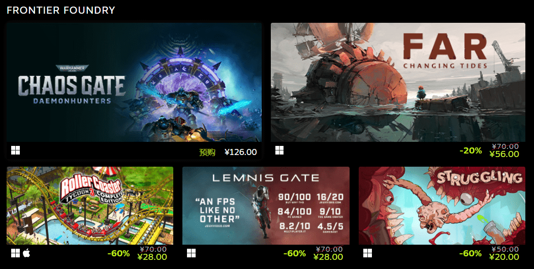 低至3块6！Steam1折促销捡漏了！喜加一！328元大作免费体验