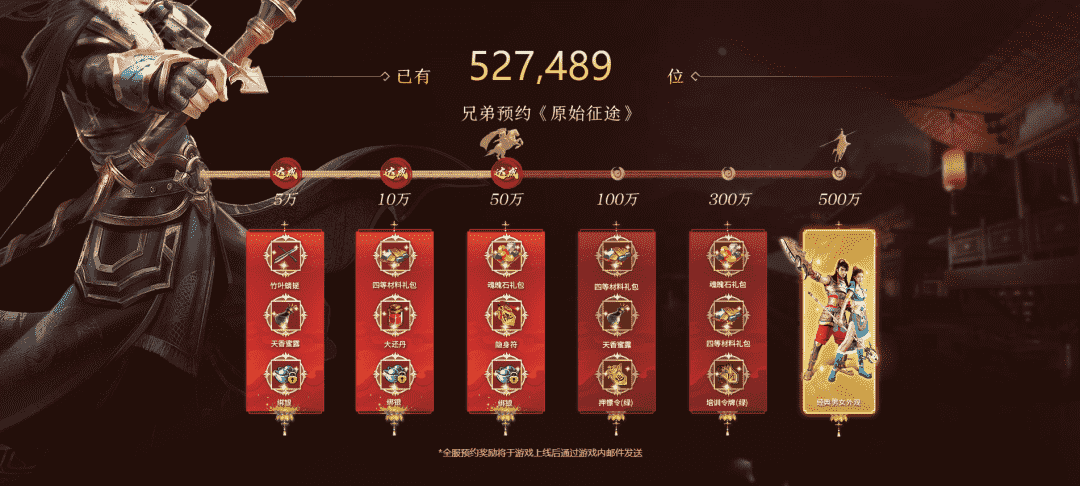《原始征途》官网预约福利升级，iPhone 13和神秘称号等你来领
