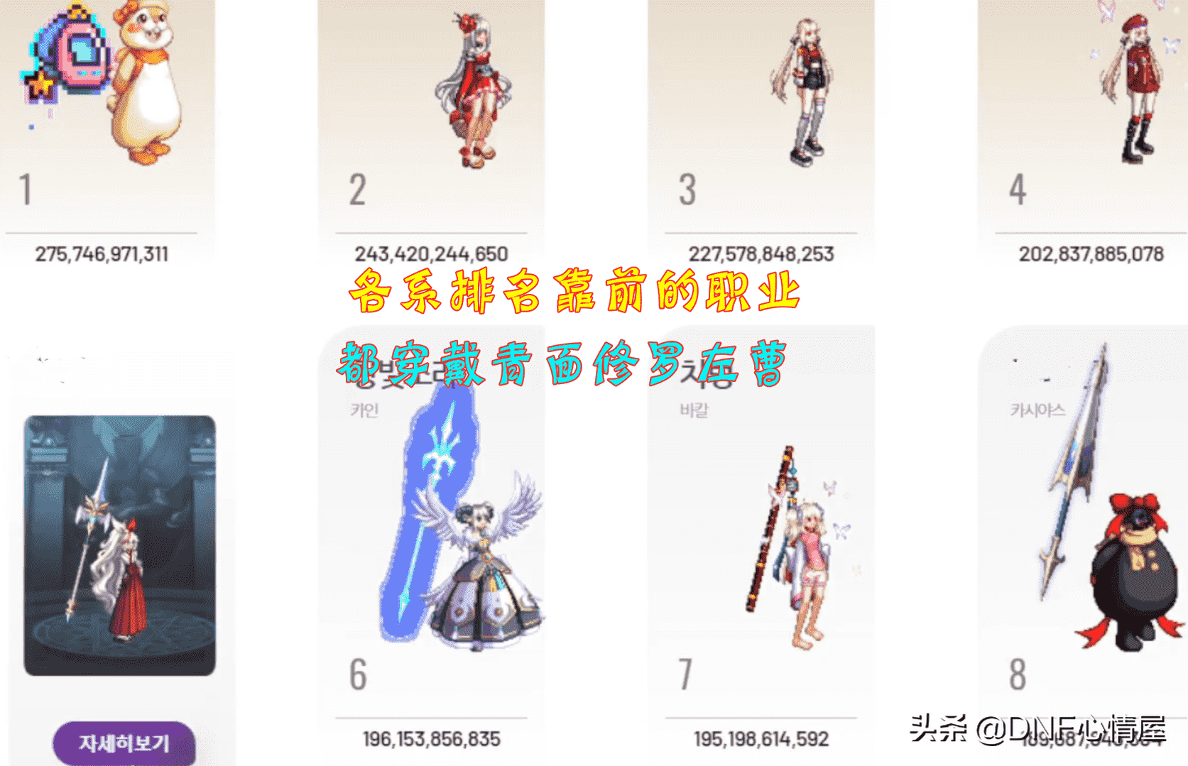 DNF：唯一没被淘汰的改造！青面修罗左曹起飞，110级版本人均穿戴