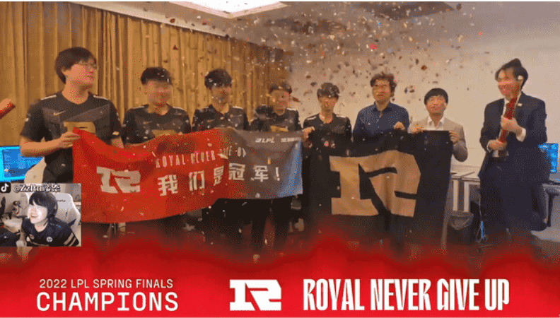 RNG获得2022春季赛冠军！创造3个LPL纪录，RNG真正的LPL王者之师