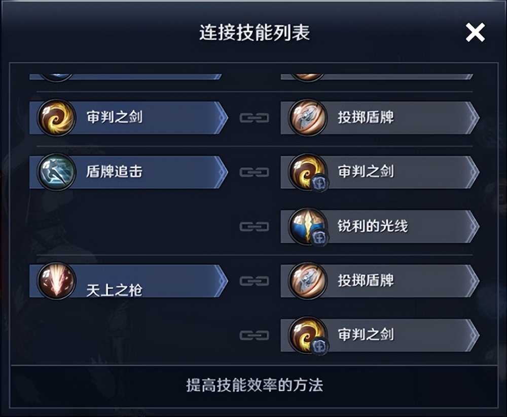 《黑色沙漠》手游女武神技能搭配攻略