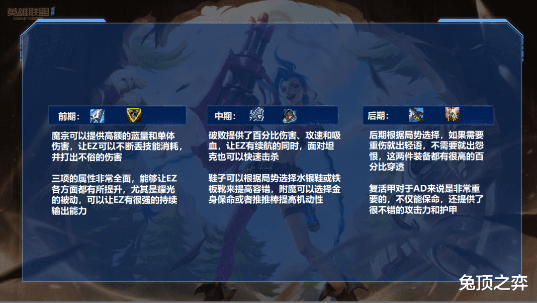 「LOL手游」三项海妖EZ输出爆炸，站撸拉扯都完爆其他AD