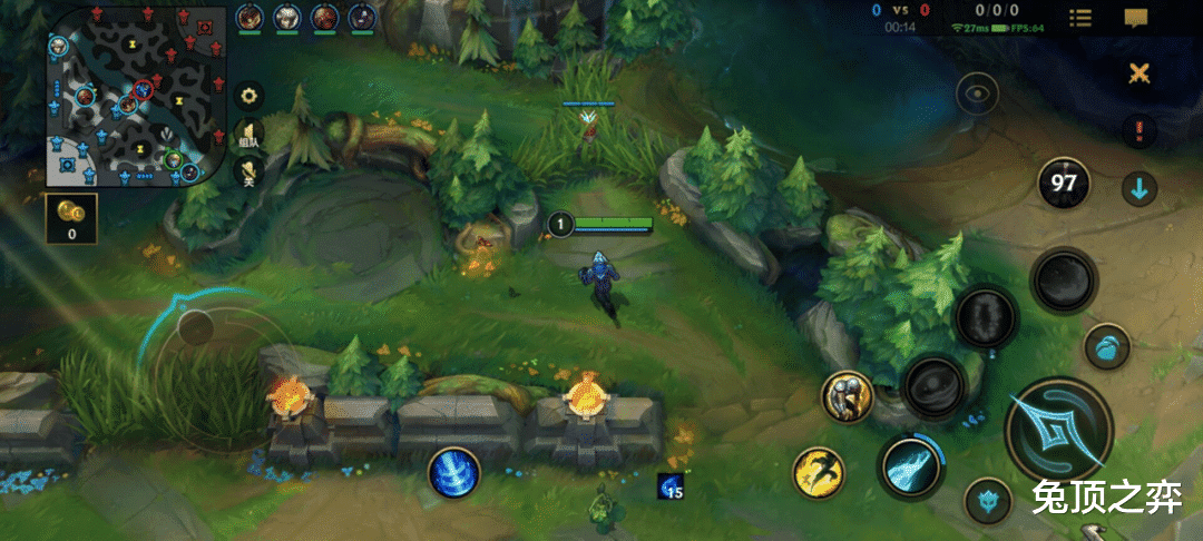 「LOL手游」三项海妖EZ输出爆炸，站撸拉扯都完爆其他AD