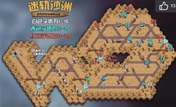 剑与远征迷轨沙洲攻略图文解析-迷轨沙洲懒人通关指南